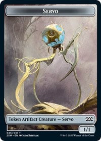 Servo // Shapeshifter Double-Sided Token [Double Masters Tokens] | North Valley Games