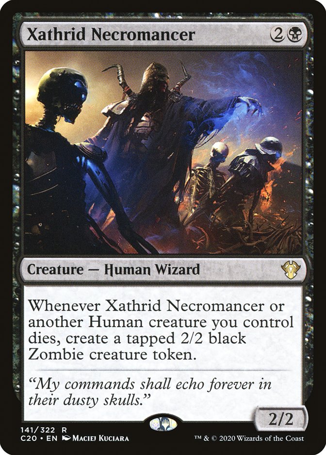 Xathrid Necromancer [Commander 2020] | North Valley Games