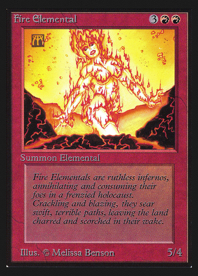 Fire Elemental [Collectors' Edition] | North Valley Games