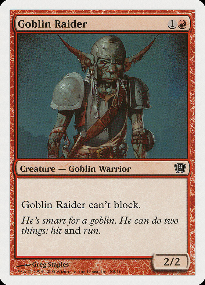 Goblin Raider [Ninth Edition] | North Valley Games
