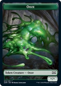 Ooze // Tuktuk the Returned Double-Sided Token [Double Masters Tokens] | North Valley Games
