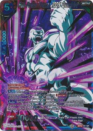 Full-Power Frieza, 100-Percent Overdrive (BT9-101) [Universal Onslaught] | North Valley Games