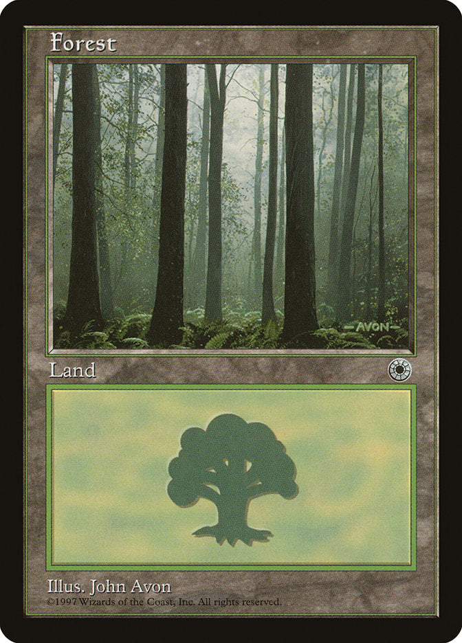 Forest (Three Dark Trees at Front with Lush Ground) [Portal] | North Valley Games
