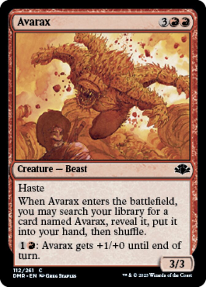 Avarax [Dominaria Remastered] | North Valley Games
