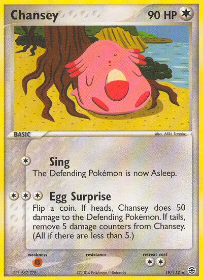 Chansey (19/112) [EX: FireRed & LeafGreen] | North Valley Games