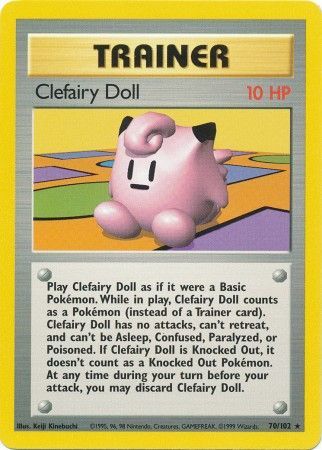 Clefairy Doll (70/102) [Base Set Unlimited] | North Valley Games