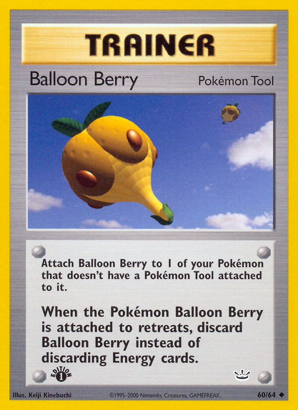 Balloon Berry (60/64) [Neo Revelation 1st Edition] | North Valley Games