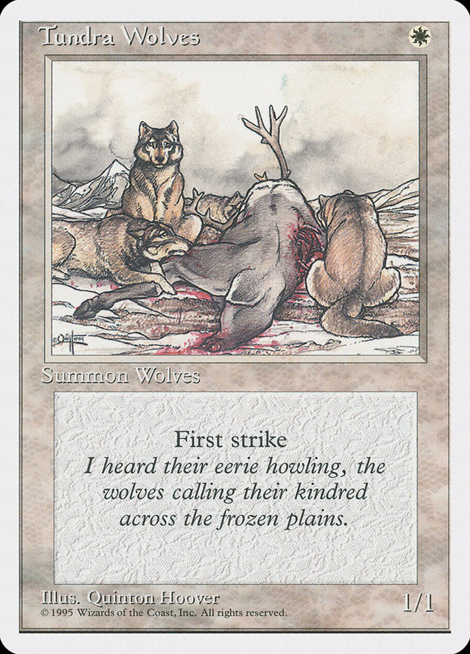 Tundra Wolves [Fourth Edition] | North Valley Games