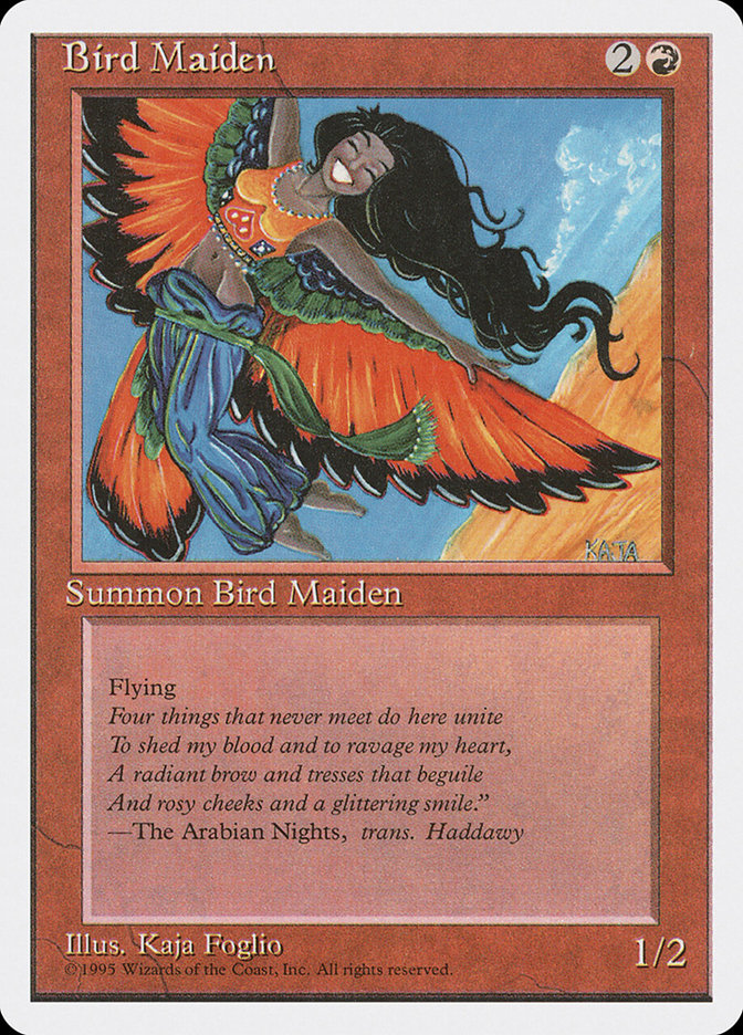 Bird Maiden [Fourth Edition] | North Valley Games