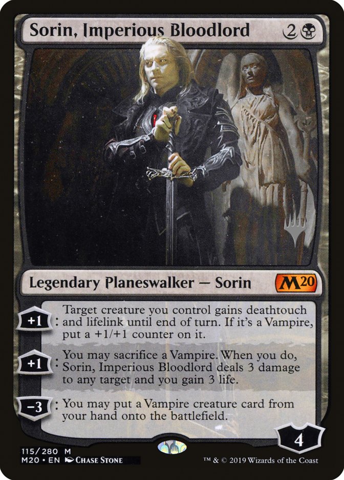 Sorin, Imperious Bloodlord (Promo Pack) [Core Set 2020 Promos] | North Valley Games
