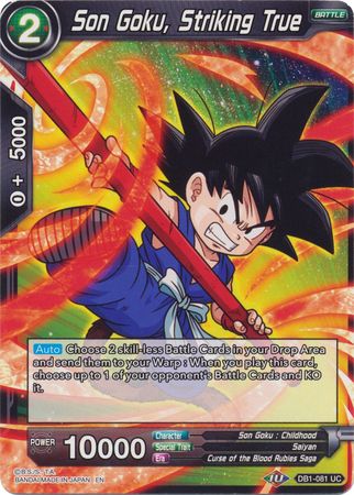 Son Goku, Striking True (DB1-081) [Dragon Brawl] | North Valley Games