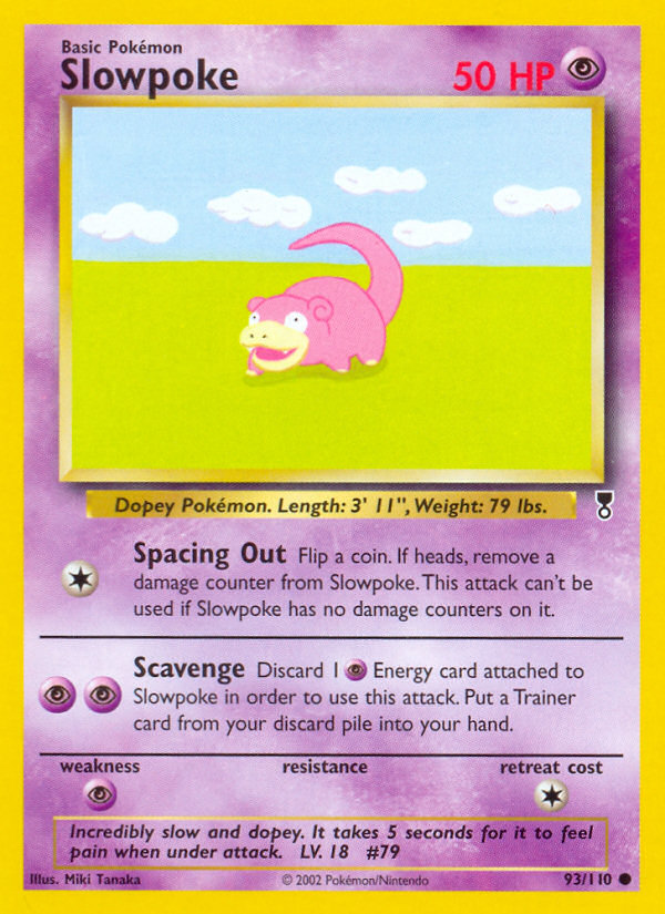 Slowpoke (93/110) [Legendary Collection] | North Valley Games