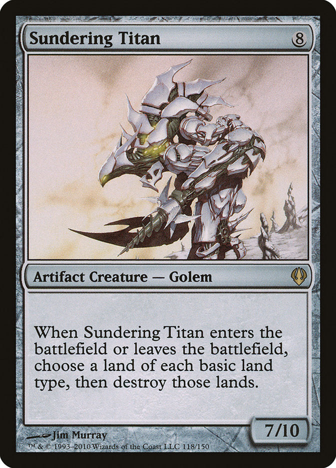 Sundering Titan [Archenemy] | North Valley Games