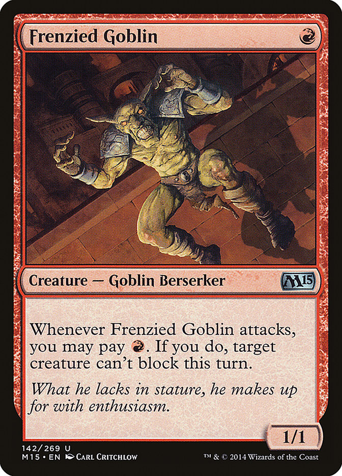 Frenzied Goblin [Magic 2015] | North Valley Games