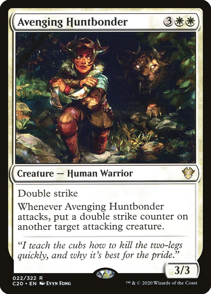 Avenging Huntbonder [Commander 2020] | North Valley Games