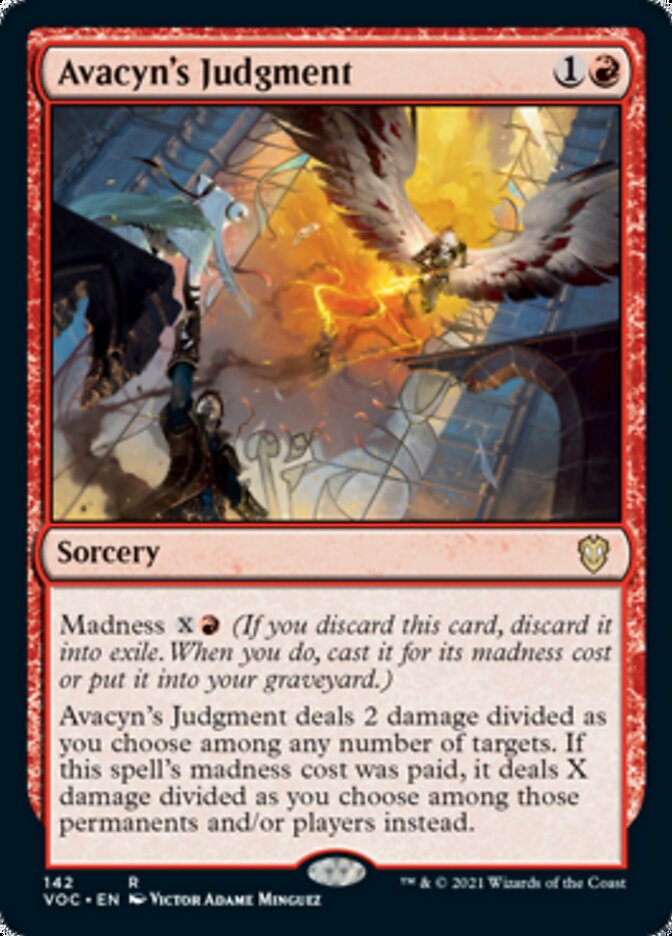 Avacyn's Judgment [Innistrad: Crimson Vow Commander] | North Valley Games