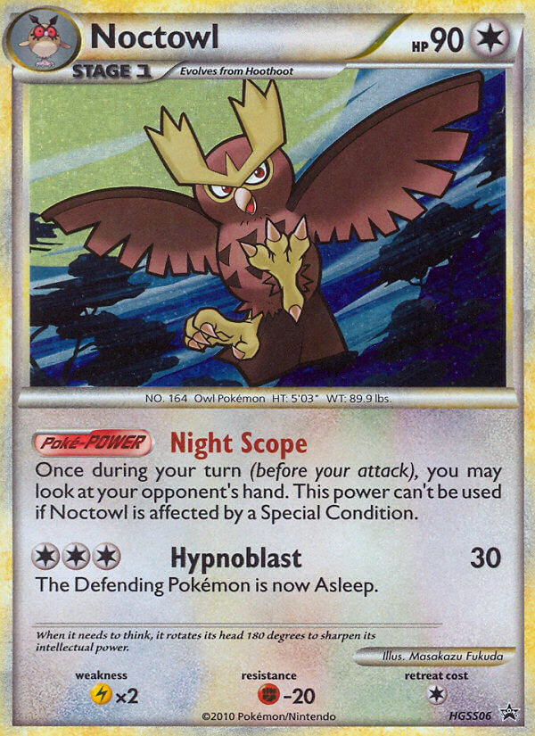 Noctowl (HGSS06) [HeartGold & SoulSilver: Black Star Promos] | North Valley Games