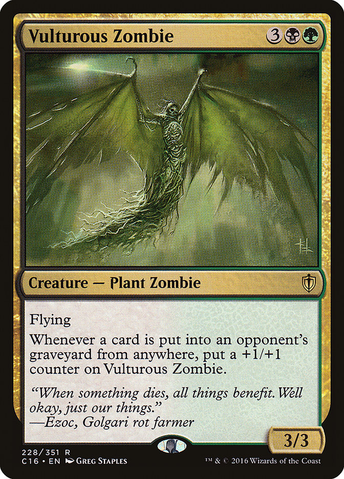 Vulturous Zombie [Commander 2016] | North Valley Games