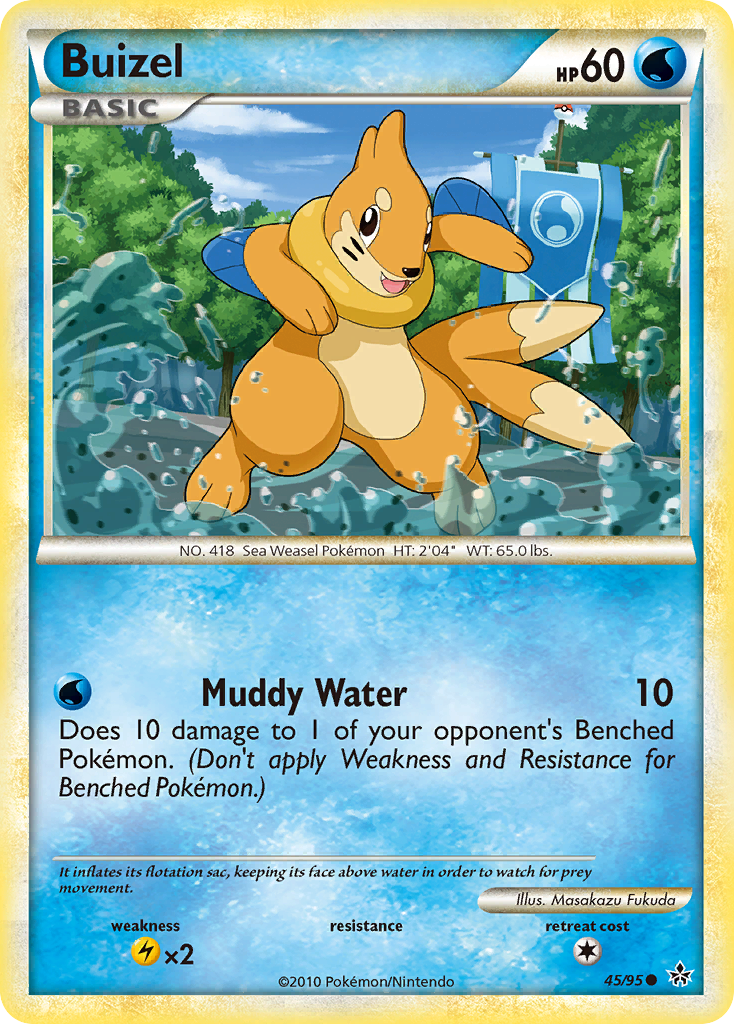 Buizel (45/95) [HeartGold & SoulSilver: Unleashed] | North Valley Games