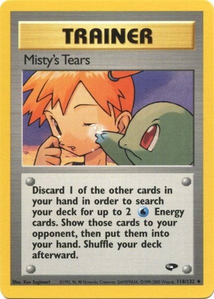 Misty's Tears (118/132) [Gym Challenge Unlimited] | North Valley Games