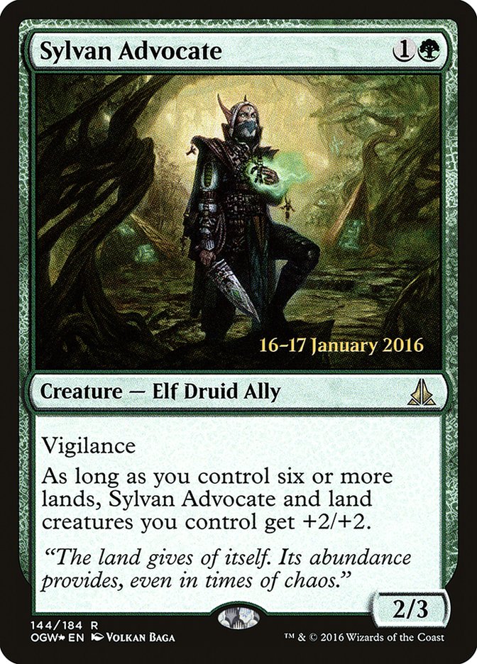 Sylvan Advocate [Oath of the Gatewatch Prerelease Promos] | North Valley Games
