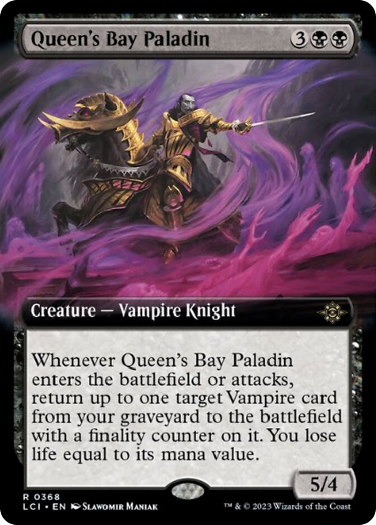 Queen's Bay Paladin (Extended Art) [The Lost Caverns of Ixalan] | North Valley Games