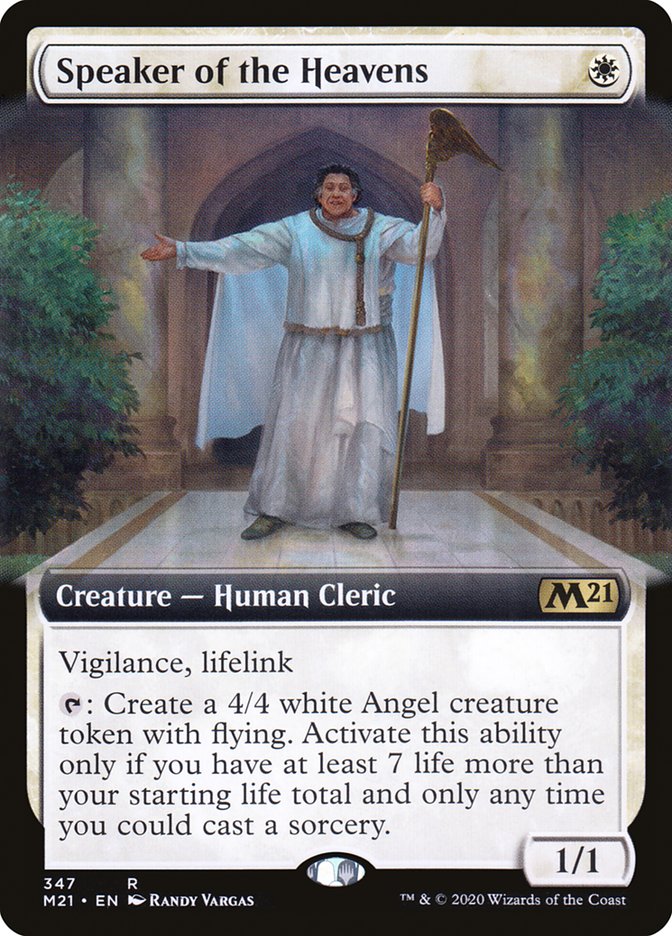 Speaker of the Heavens (Extended Art) [Core Set 2021] | North Valley Games