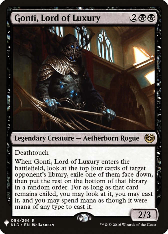 Gonti, Lord of Luxury [Mystery Booster] | North Valley Games