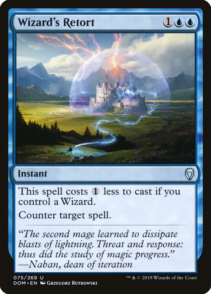 Wizard's Retort [Dominaria] | North Valley Games