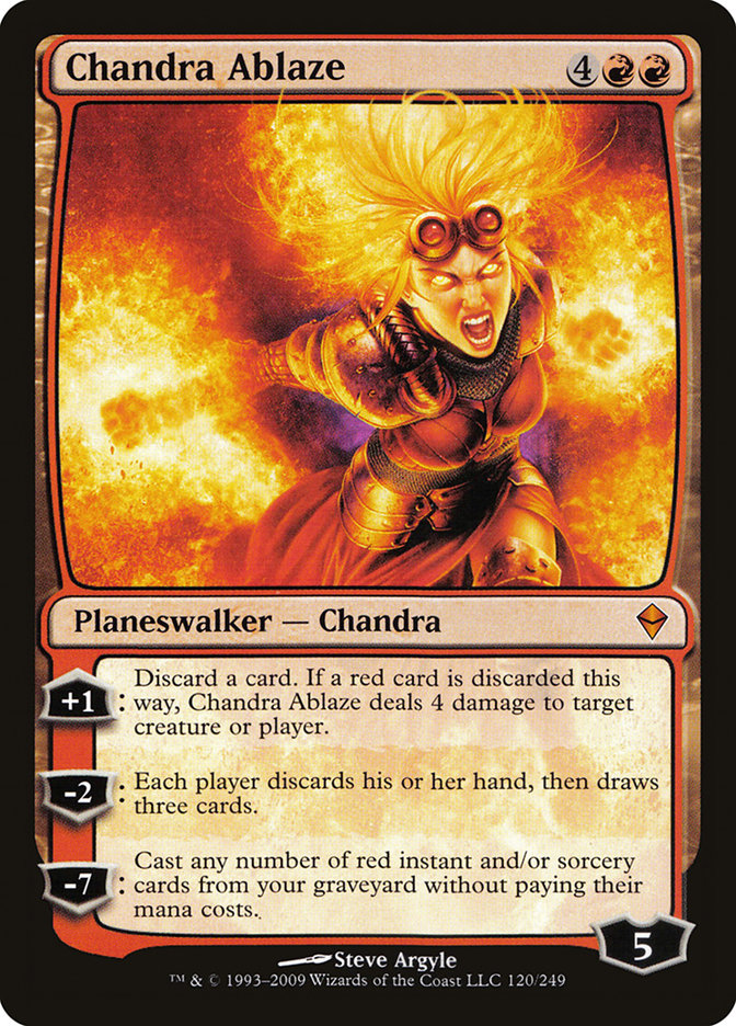 Chandra Ablaze [Zendikar] | North Valley Games