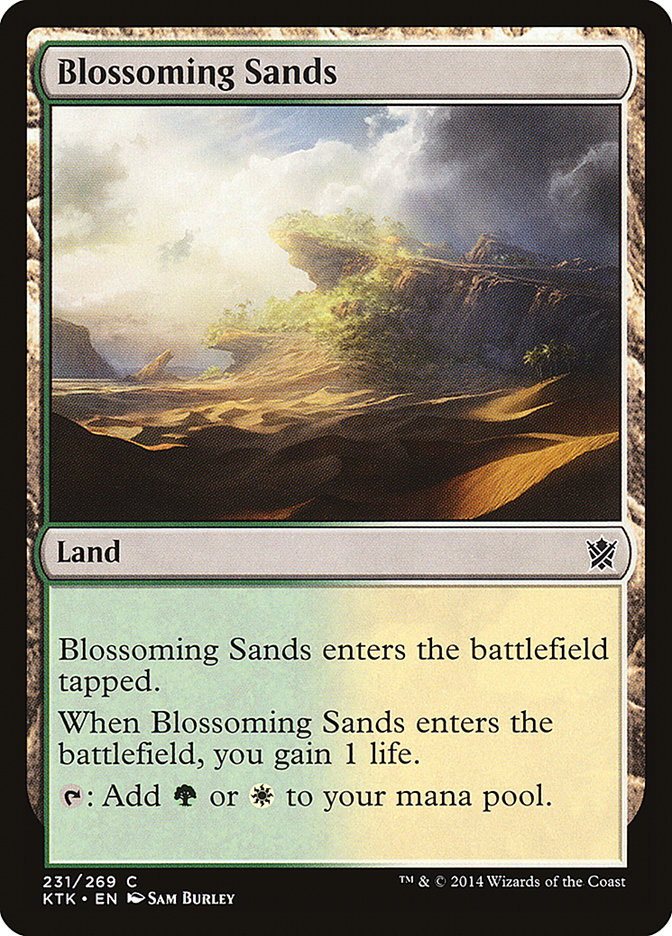 Blossoming Sands [Khans of Tarkir] | North Valley Games