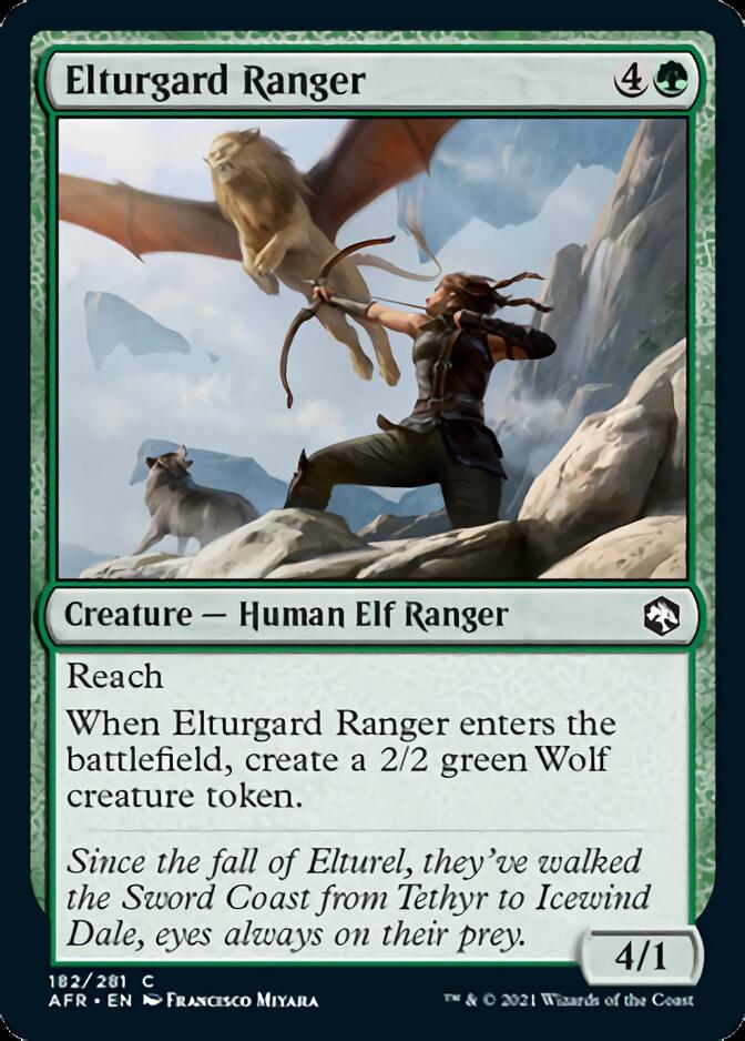 Elturgard Ranger [Dungeons & Dragons: Adventures in the Forgotten Realms] | North Valley Games