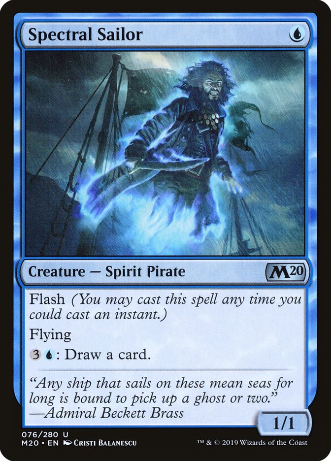 Spectral Sailor [Core Set 2020] | North Valley Games