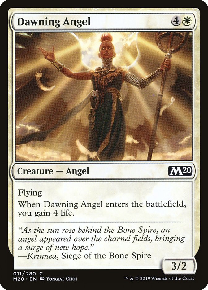 Dawning Angel [Core Set 2020] | North Valley Games