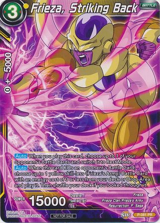 Frieza, Striking Back (P-081) [Promotion Cards] | North Valley Games