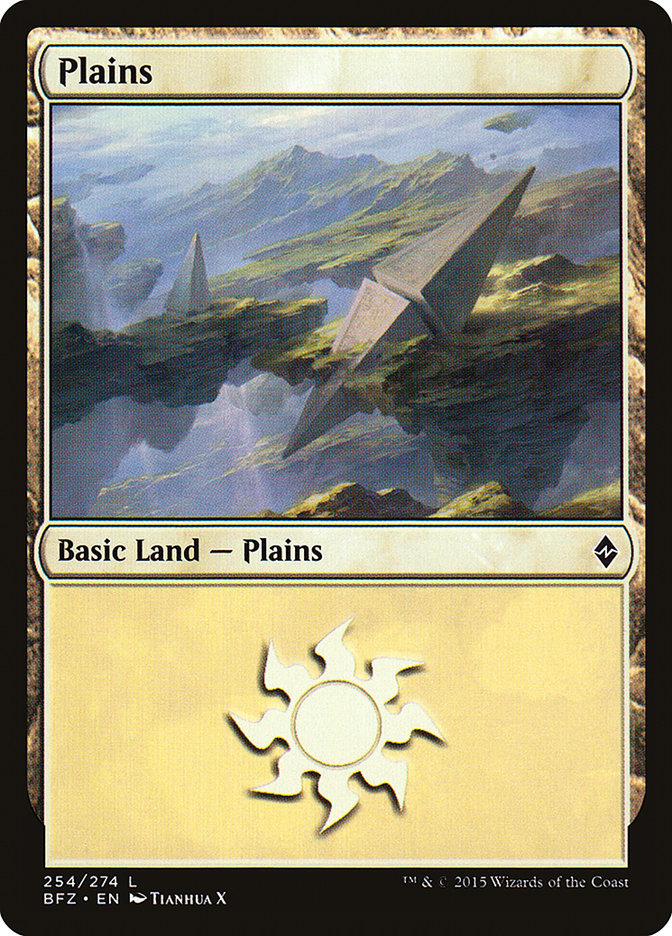 Plains (254) [Battle for Zendikar] | North Valley Games