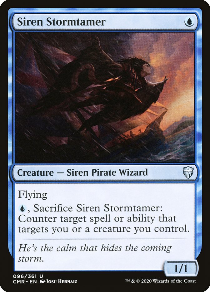 Siren Stormtamer [Commander Legends] | North Valley Games