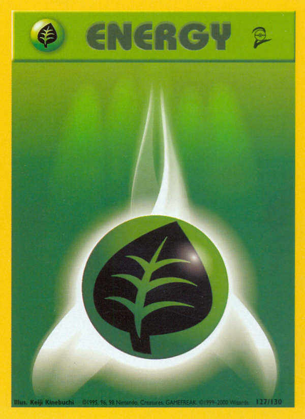 Grass Energy (127/130) [Base Set 2] | North Valley Games