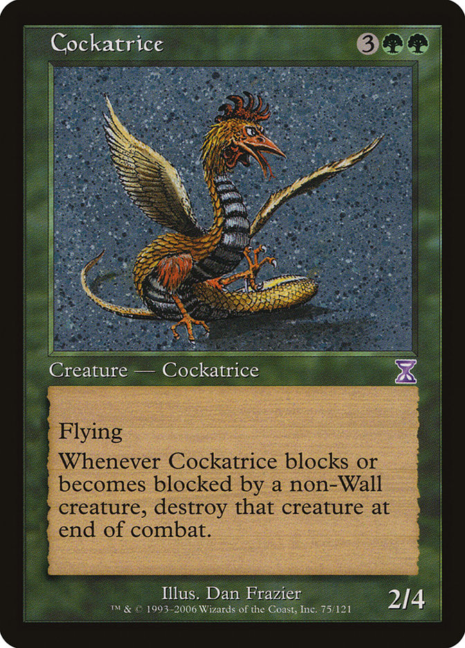 Cockatrice [Time Spiral Timeshifted] | North Valley Games