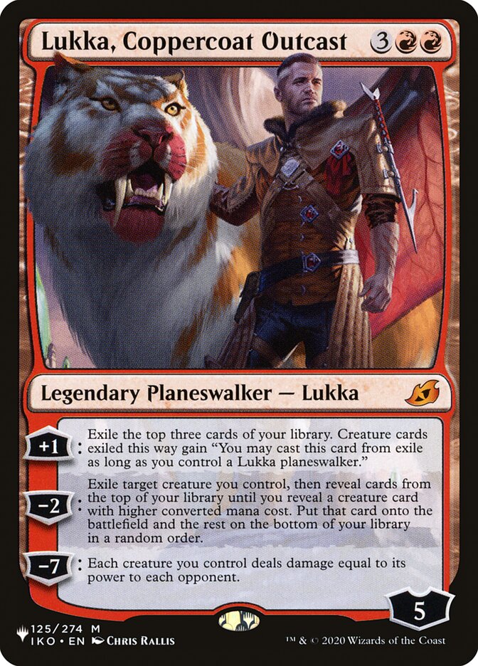 Lukka, Coppercoat Outcast [The List] | North Valley Games