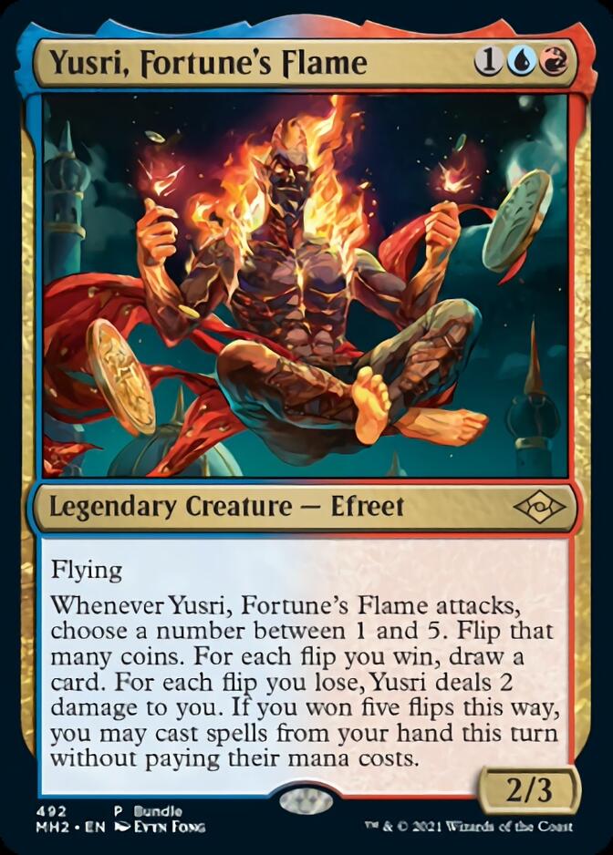 Yusri, Fortune's Flame (Bundle) [Modern Horizons 2] | North Valley Games