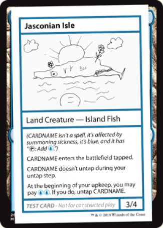 Jasconian Isle (2021 Edition) [Mystery Booster Playtest Cards] | North Valley Games