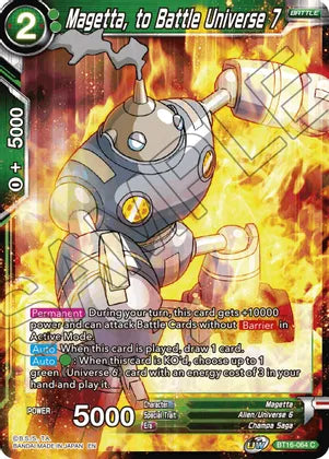 Magetta, to Battle Universe 7 (BT16-064) [Realm of the Gods] | North Valley Games