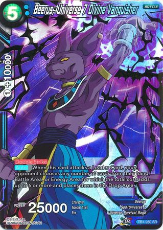 Beerus, Universe 7 Divine Vanquisher (TB1-030) [The Tournament of Power] | North Valley Games