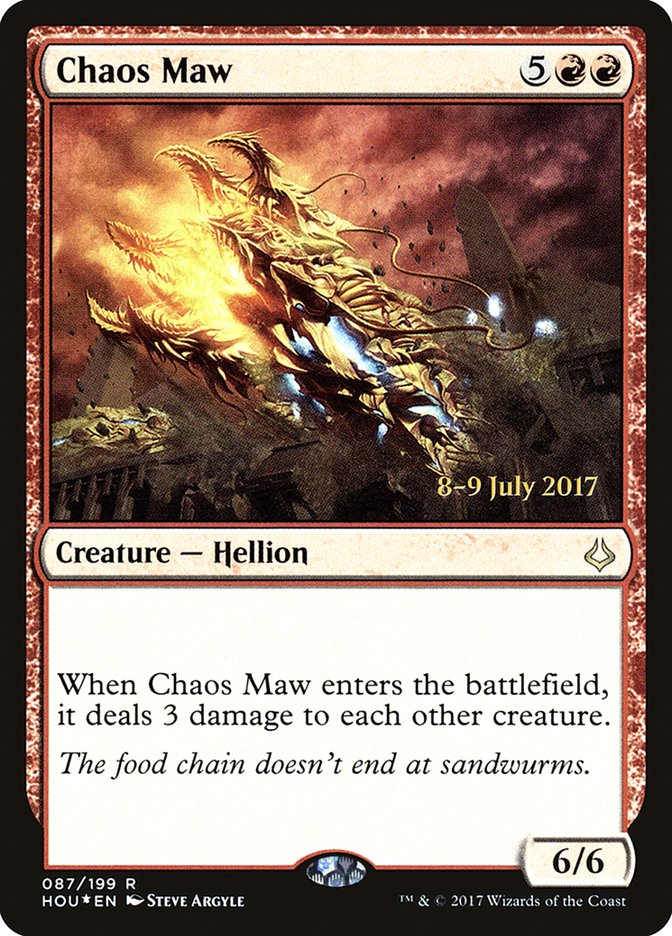 Chaos Maw [Hour of Devastation Prerelease Promos] | North Valley Games