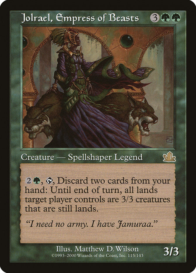 Jolrael, Empress of Beasts [Prophecy] | North Valley Games