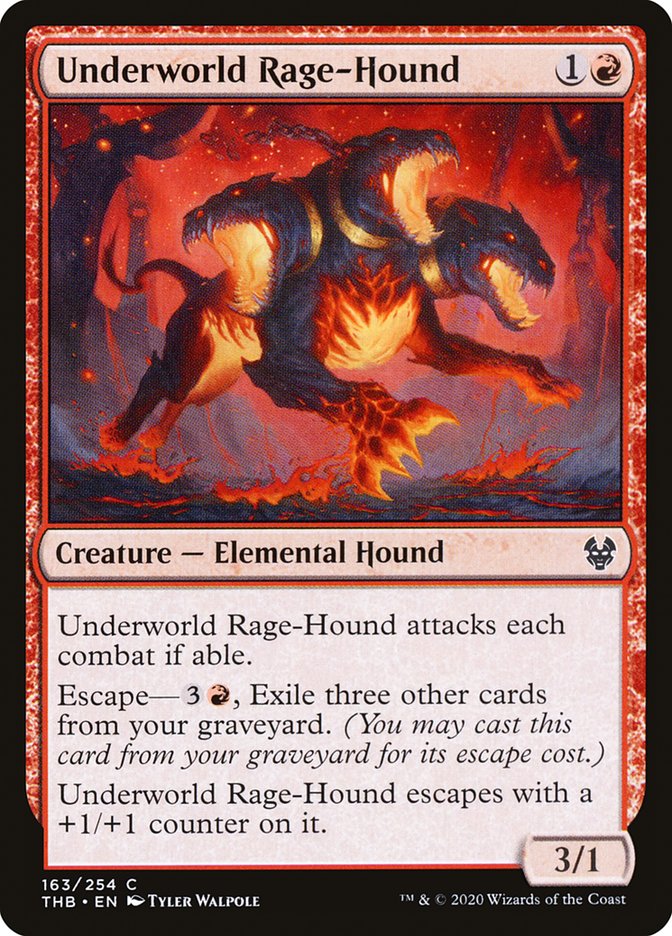 Underworld Rage-Hound [Theros Beyond Death] | North Valley Games