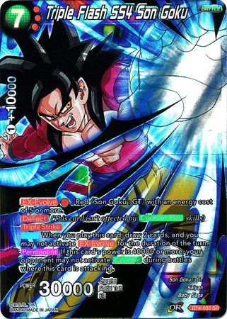 Triple Flash SS4 Son Goku (BT4-003) [Revision Pack 2020] | North Valley Games