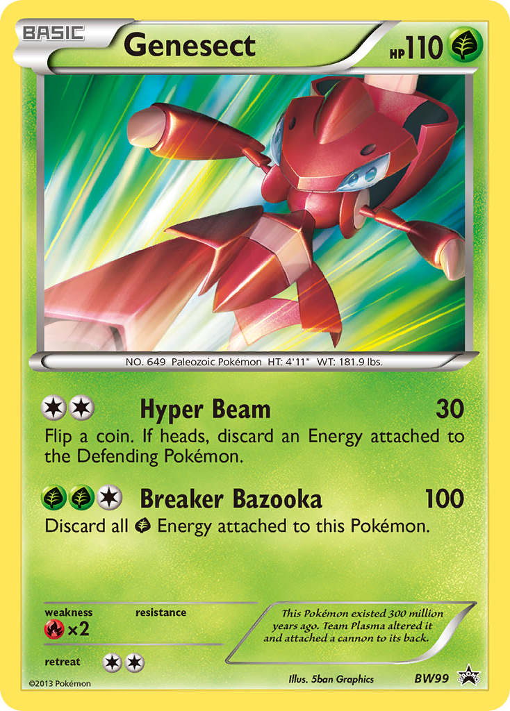 Genesect (BW99) [Black & White: Black Star Promos] | North Valley Games