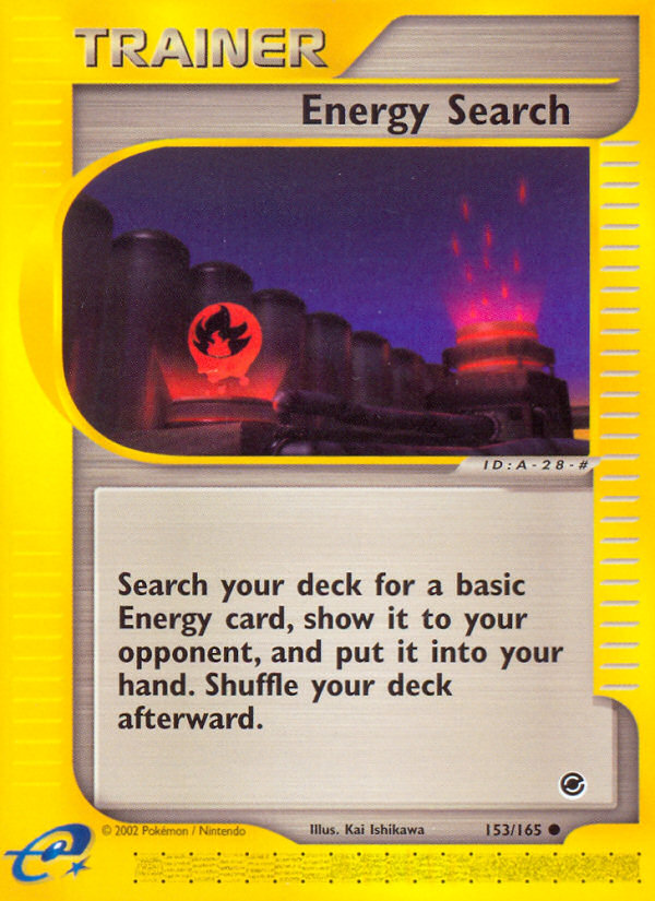 Energy Search (153/165) [Expedition: Base Set] | North Valley Games